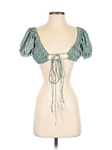 Zaful Short Sleeve Blouse (view 1)
