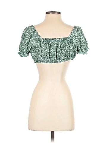 Zaful Short Sleeve Blouse (view 2)