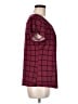 Studio Works Burgundy Short Sleeve Blouse Size M - photo 4