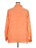 Liz Baker 100% Polyester Orange 3/4 Sleeve Blouse Size 22 - photo 2
