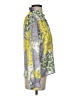 Industry 100% Polyester Floral Yellow 3/4 Sleeve Blouse Size S - photo 4