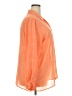 Liz Baker 100% Polyester Orange 3/4 Sleeve Blouse Size 22 - photo 4