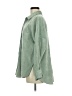 Zara Green Long Sleeve Button-Down Shirt Size M - photo 5
