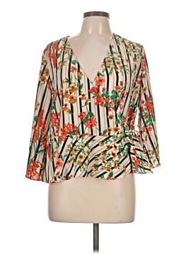 Zara Basic 3/4 Sleeve Blouse
