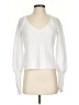 Aqua 100% Cotton White Pullover Sweater Size XS - photo 1