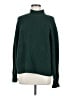 Simply Vera Vera Wang Solid Green Turtleneck Sweater Size M - photo 1