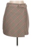 H&M Chevron-herringbone Brown Casual Skirt Size 10 - photo 1