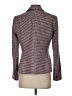 Bar III Houndstooth Burgundy Blazer Size 4 - photo 2