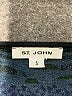 St. John Blue Sleeveless Top Size S - photo 7