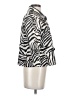 Rafaella 100% Cotton Animal Print Ivory Jacket Size M - photo 4