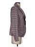 Bar III Houndstooth Burgundy Blazer Size 4 - photo 4