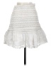 River Island 100% Polyester White Casual Skirt Size S - photo 2