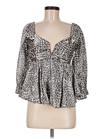 Entro 3/4 Sleeve Blouse (view 1)