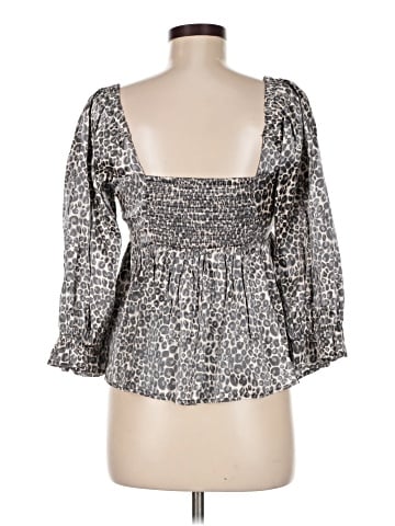 Entro 3/4 Sleeve Blouse (view 2)