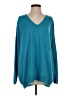 Jarbo 100% Wool Teal Wool Pullover Sweater Size 2 - photo 1