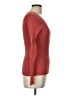 Peruvian Connection 100% Pima Cotton Red Pullover Sweater Size L - photo 4