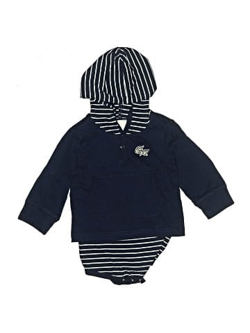 Two Feet Ahead Long Sleeve Onesie (view 1)