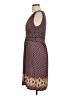 Max Studio Print Burgundy Casual Dress Size L - photo 5