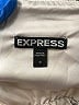 Express 100% Polyester Paisley Ivory Cocktail Dress Size 4 - photo 7