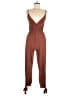 Rolla Coster Solid Brown Jumpsuit Size M - photo 1