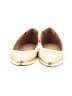 Lulus Metallic Gold Flats Size 6 1/2 - photo 2