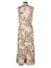 London Times Floral Pink Jumpsuit Size 12 - photo 2