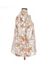 Alfred Dunner Floral Ivory 3/4 Sleeve Blouse Size 1X (estimated) - photo 4