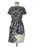 Tibi 100% Silk Paisley Blue Casual Dress Size 6 - photo 1