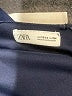 Zara 100% Polyester Blue Zip Up Hoodie Size 13 - 14 - photo 3