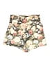Talula 100% Viscose Floral Ivory Shorts Size XS - photo 1