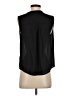 Shein 100% Polyester Black Sleeveless Blouse Size 4 - photo 2