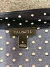 Talbots Polka Dots Blue Black Casual Dress Size 6 - photo 7