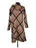 Joseph A. Plaid Brown Cardigan Size M - photo 2