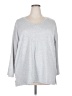 Liz Claiborne Silver Pullover Sweater Size XXL - photo 1