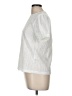 Shein 100% Polyester Ivory Short Sleeve Blouse Size 6 - photo 5