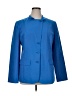 Metrostyle 100% Polyester Blue Blazer Size 16 - photo 1