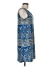 Unbranded Paisley Blue Casual Dress Size M - photo 4