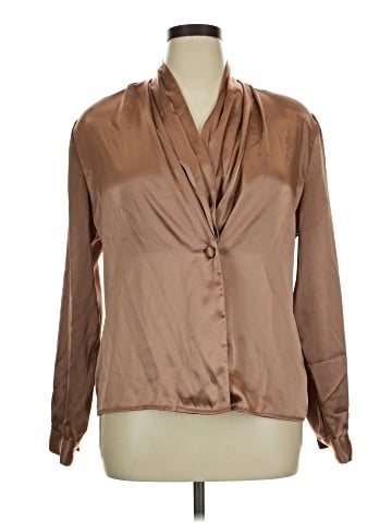 Christie & Jill Long Sleeve Blouse (view 1)