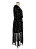 Zara Paisley Black Cocktail Dress Size S - photo 4