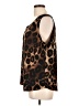 Diana Belle Brown Sleeveless Blouse Size L - photo 5