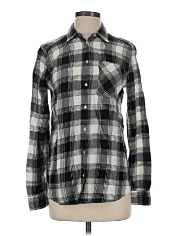 Express Long Sleeve Button-Down Shirt (view 1)
