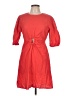 Primark Solid Red Casual Dress Size 10 - photo 1