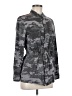 Knox Rose 100% Rayon Camo Gray Jacket Size S - photo 1