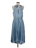 BCBGMAXAZRIA 100% Polyester Blue Cocktail Dress Size M - photo 2