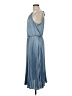 BCBGMAXAZRIA 100% Polyester Blue Cocktail Dress Size M - photo 5