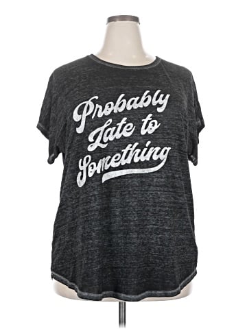 Lane Bryant Short Sleeve T-Shirt (view 1)