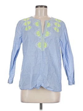 J.Crew Factory Store Long Sleeve Blouse (view 1)