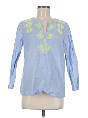 J.Crew Factory Store Long Sleeve Blouse (view 1)