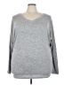 W. by Wantable Gray Pullover Sweater Size 3X - photo 1