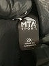 MTA Sport Solid Black Athletic Shorts Size 2X - photo 3